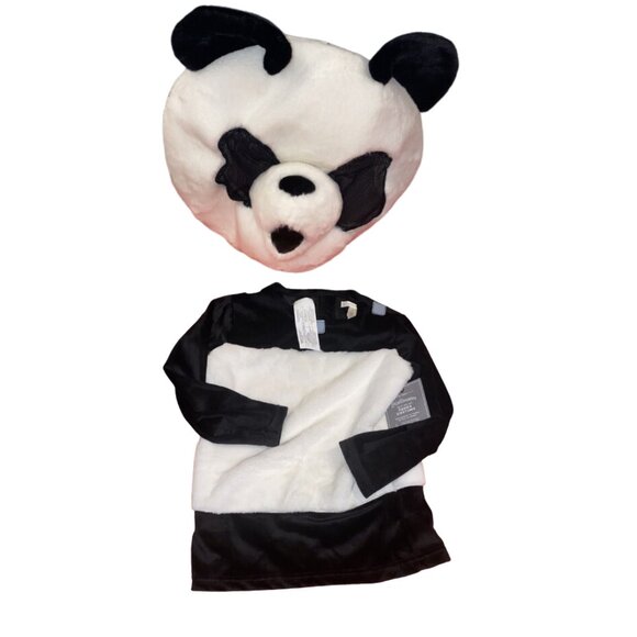 Pottery Barn Kids Other - Pottery Barn Kids Halloween Plush Panda Big Head and Top Size 4-6 NWT Children